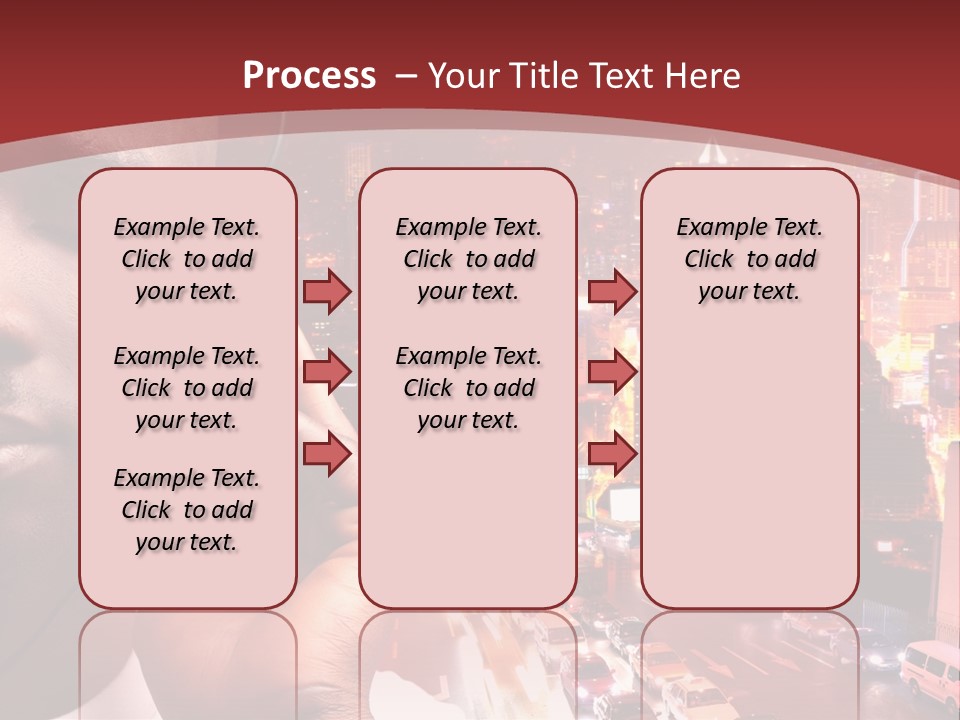 Building Earphones Music PowerPoint Template