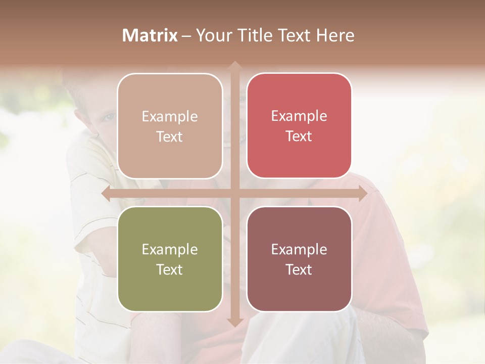 Male Countryside Smiling PowerPoint Template