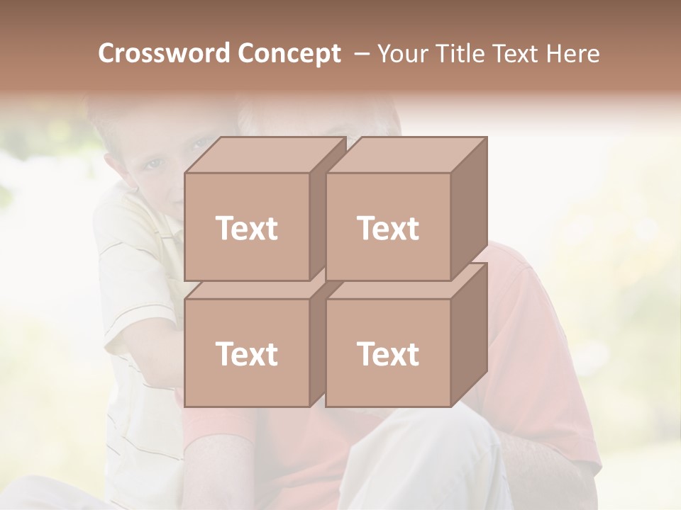 Male Countryside Smiling PowerPoint Template