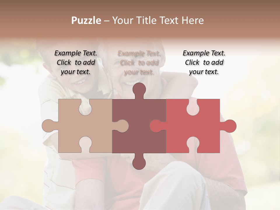 Male Countryside Smiling PowerPoint Template