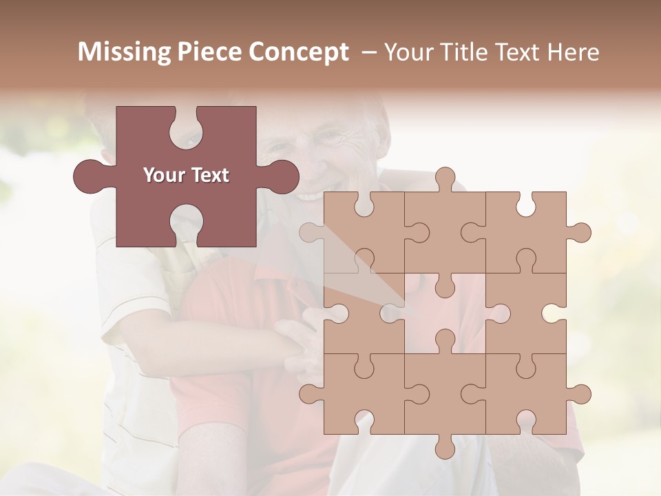 Male Countryside Smiling PowerPoint Template