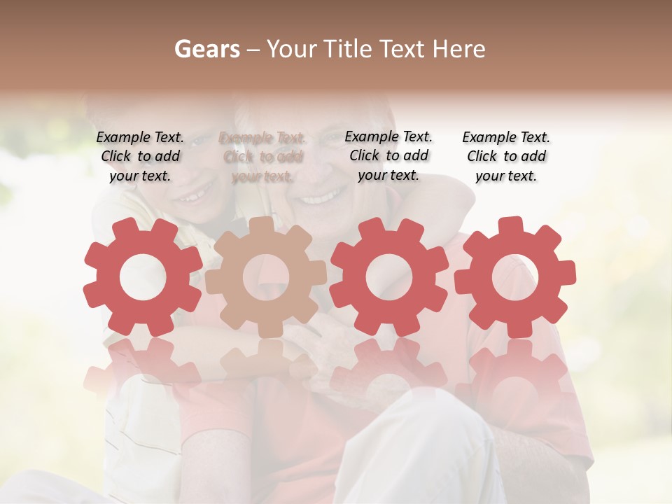 Male Countryside Smiling PowerPoint Template