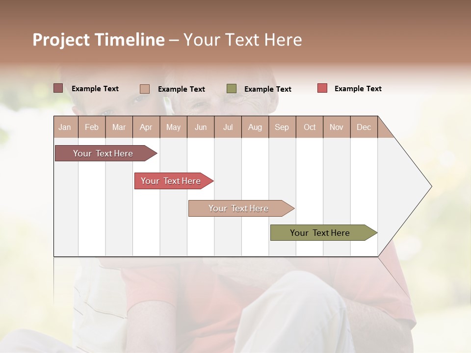 Male Countryside Smiling PowerPoint Template