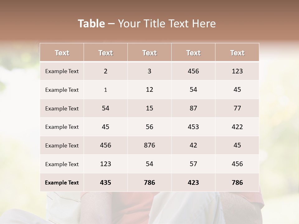 Male Countryside Smiling PowerPoint Template
