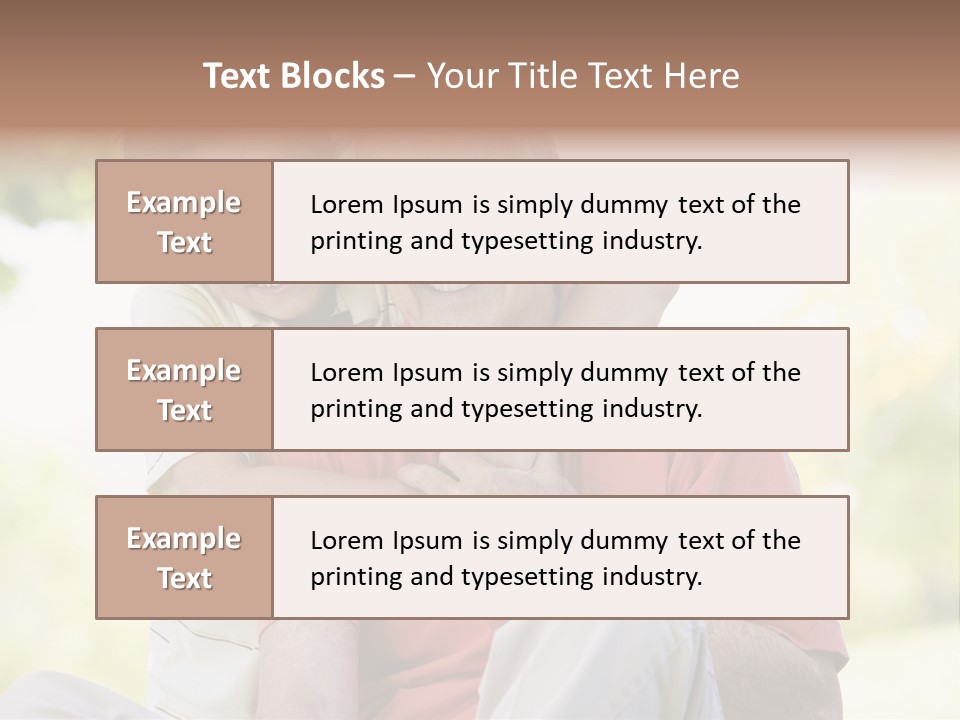 Male Countryside Smiling PowerPoint Template