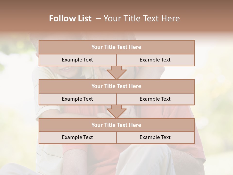 Male Countryside Smiling PowerPoint Template