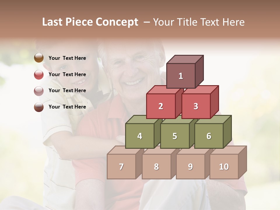 Male Countryside Smiling PowerPoint Template