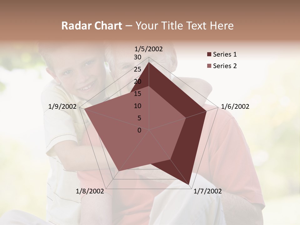 Male Countryside Smiling PowerPoint Template