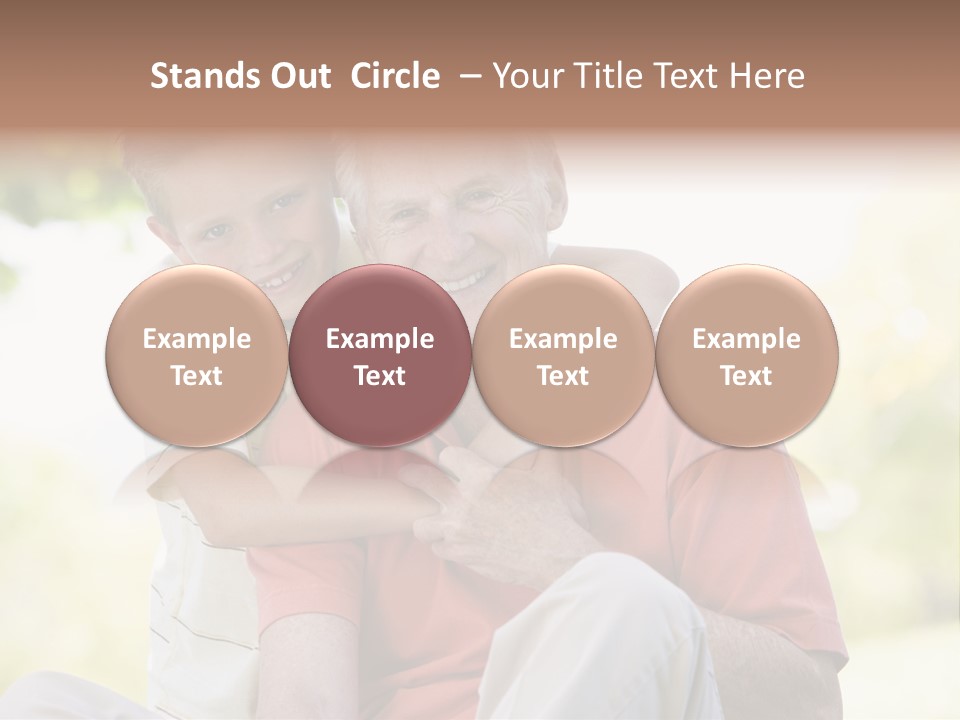 Male Countryside Smiling PowerPoint Template
