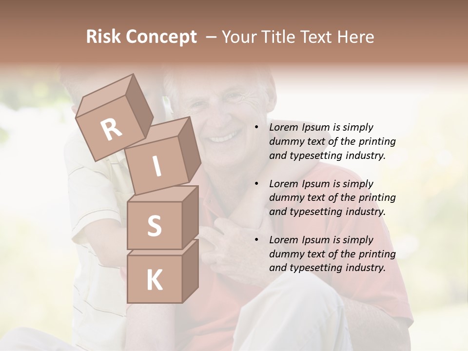 Male Countryside Smiling PowerPoint Template