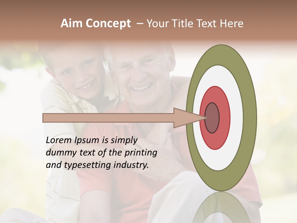 Male Countryside Smiling PowerPoint Template