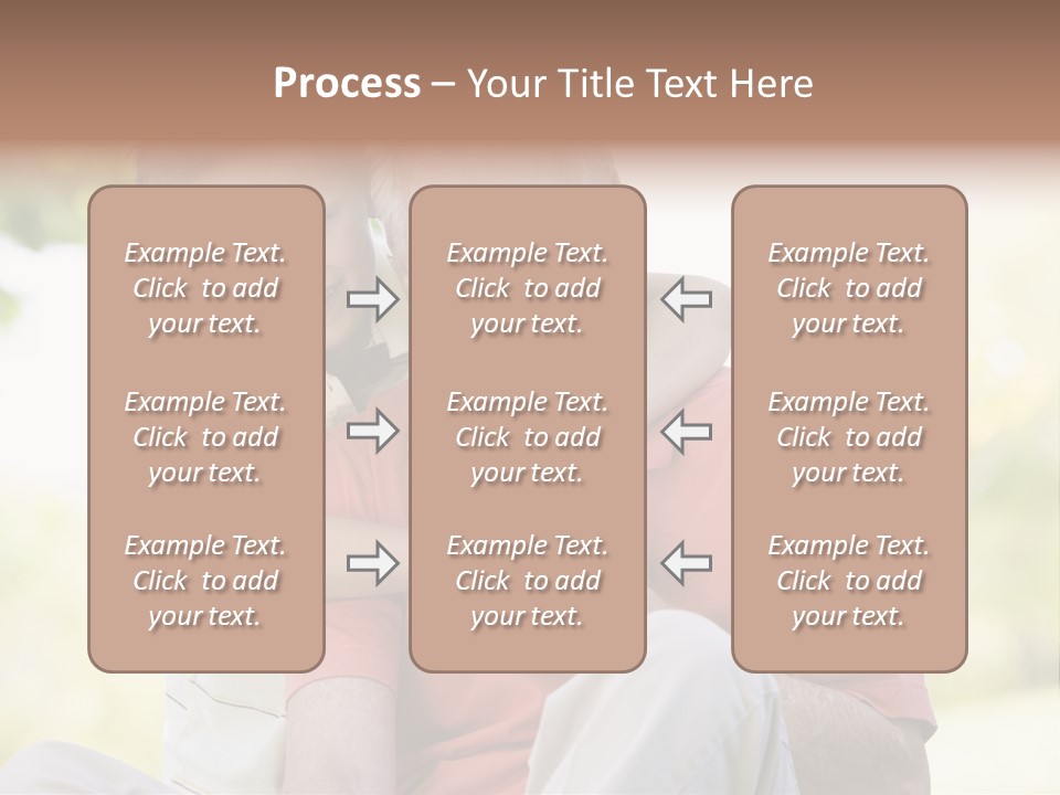 Male Countryside Smiling PowerPoint Template
