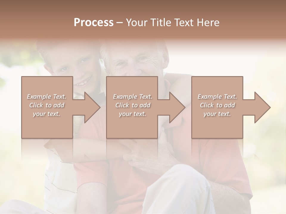Male Countryside Smiling PowerPoint Template