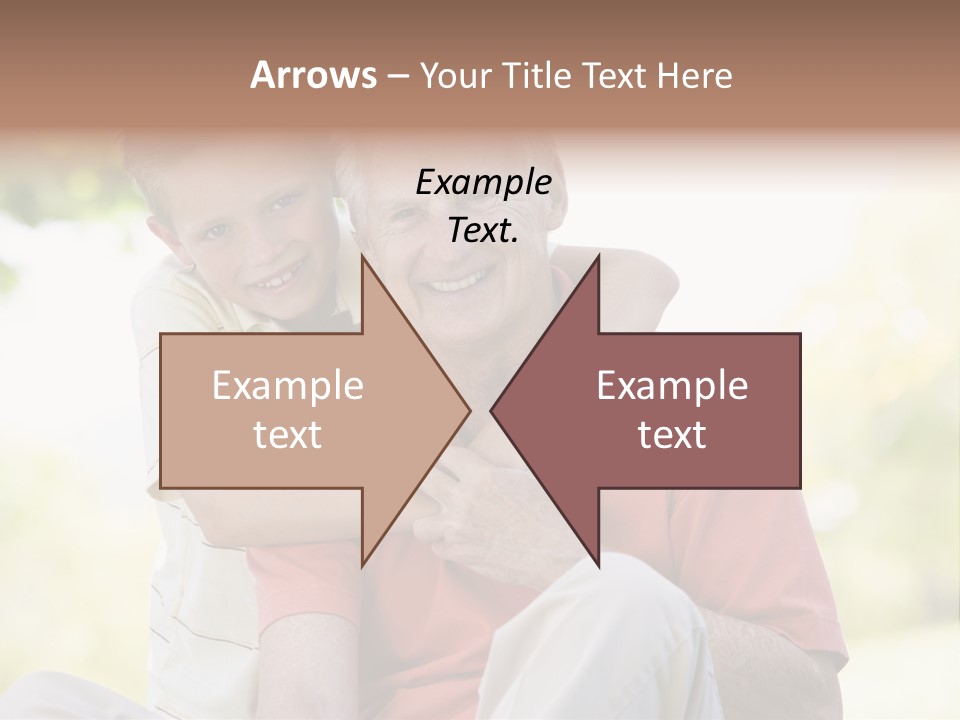 Male Countryside Smiling PowerPoint Template