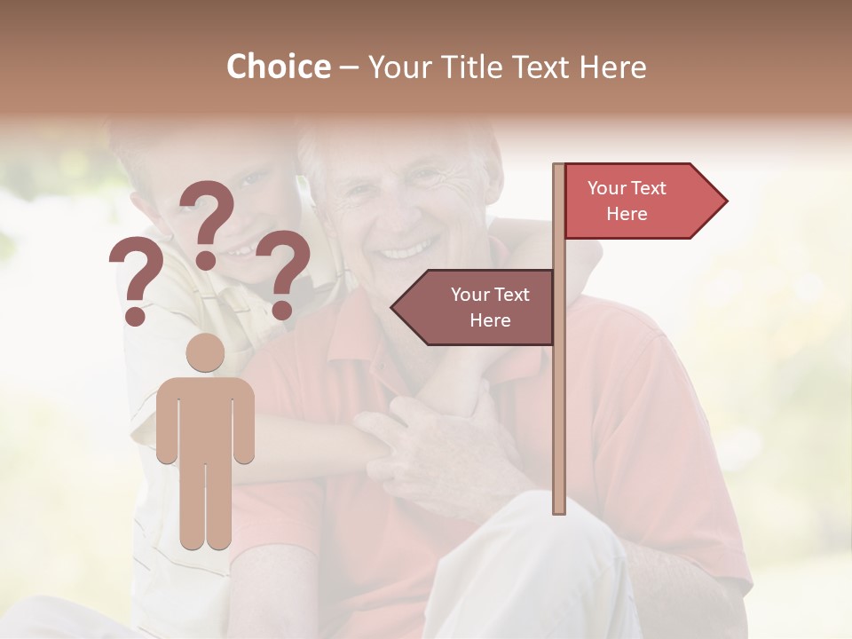 Male Countryside Smiling PowerPoint Template