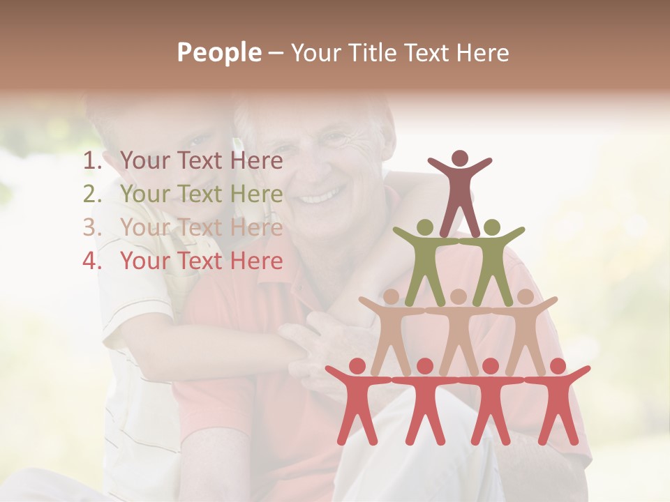 Male Countryside Smiling PowerPoint Template