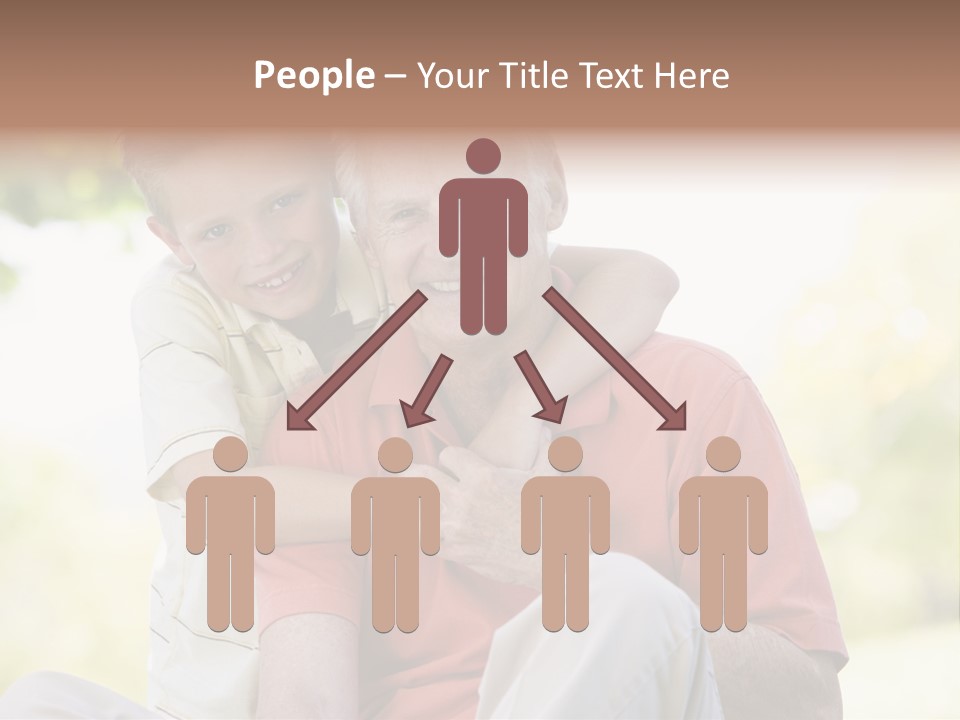 Male Countryside Smiling PowerPoint Template