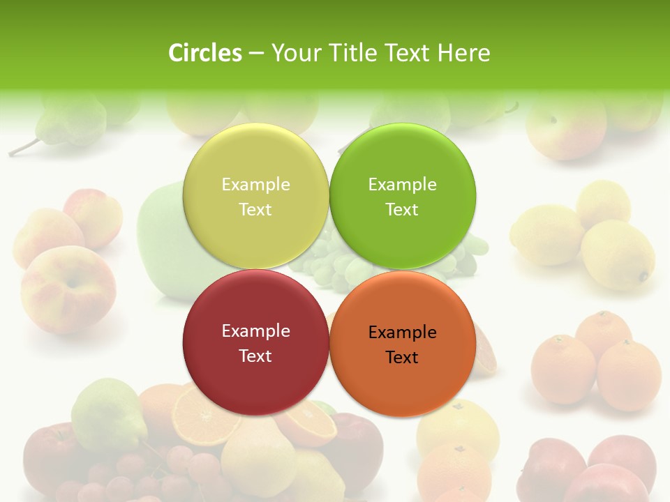 Plum Grape Abundance PowerPoint Template