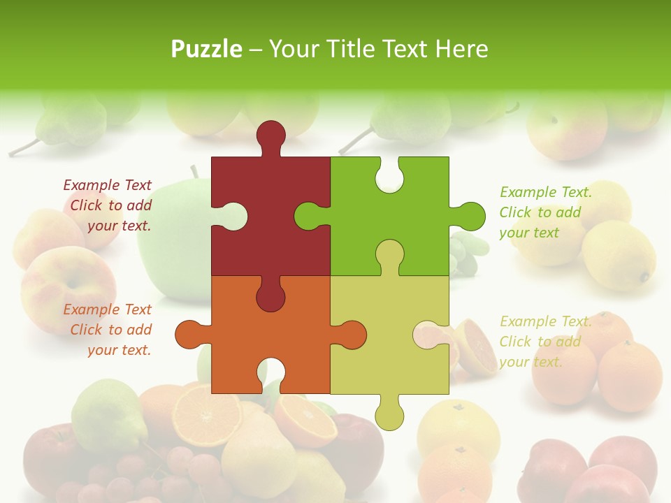 Plum Grape Abundance PowerPoint Template