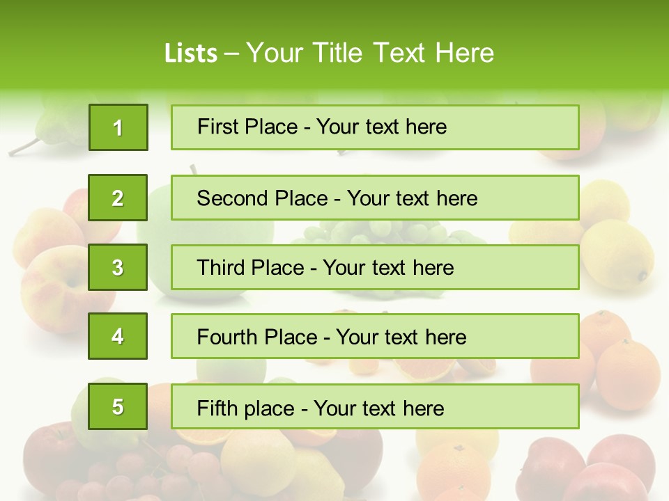Plum Grape Abundance PowerPoint Template