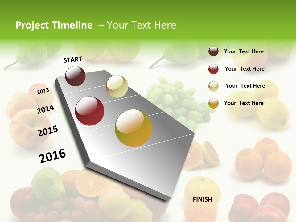 Plum Grape Abundance PowerPoint Template