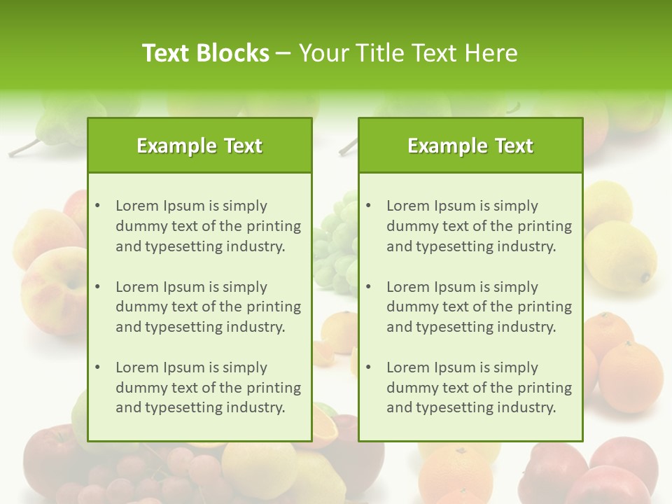 Plum Grape Abundance PowerPoint Template