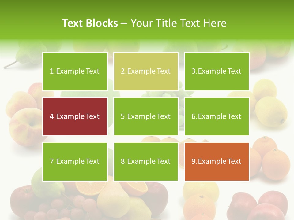 Plum Grape Abundance PowerPoint Template