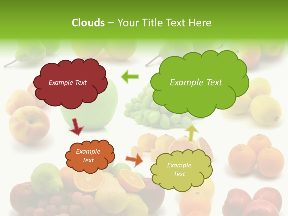 Plum Grape Abundance PowerPoint Template