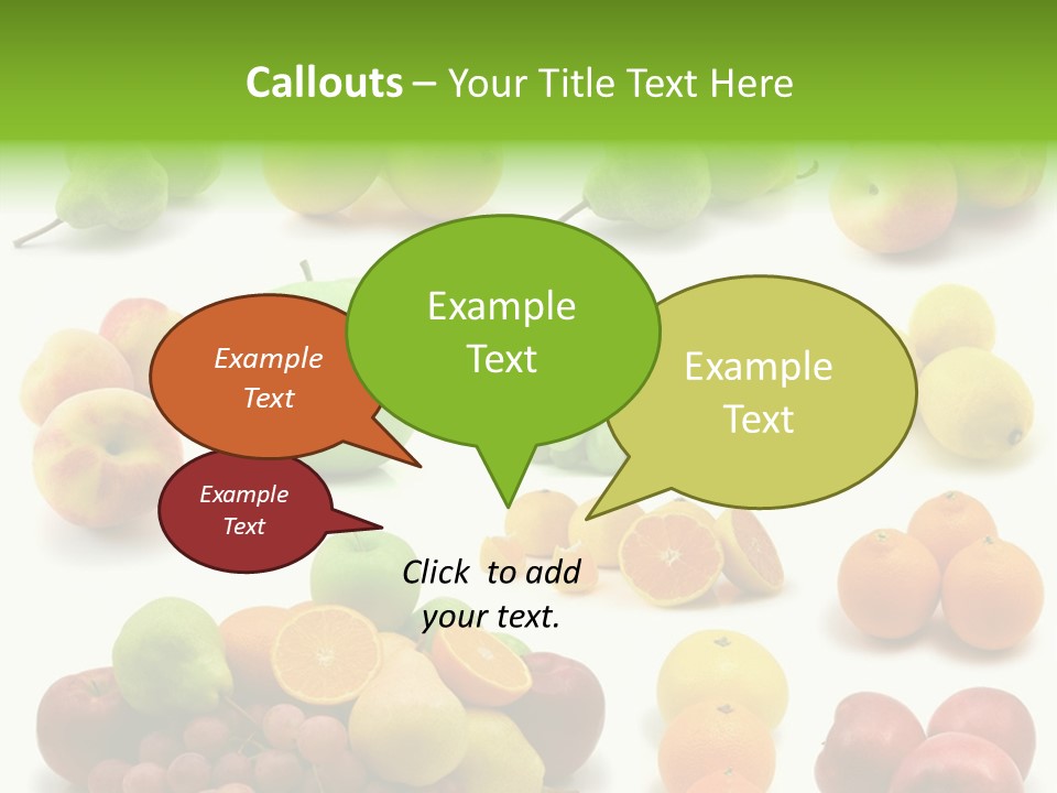 Plum Grape Abundance PowerPoint Template