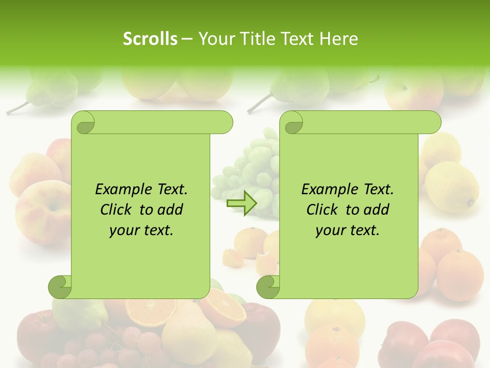 Plum Grape Abundance PowerPoint Template