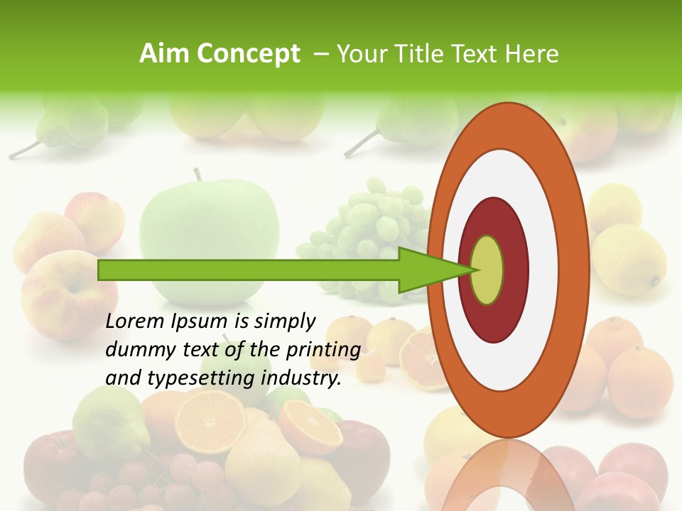 Plum Grape Abundance PowerPoint Template