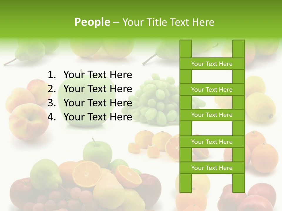 Plum Grape Abundance PowerPoint Template