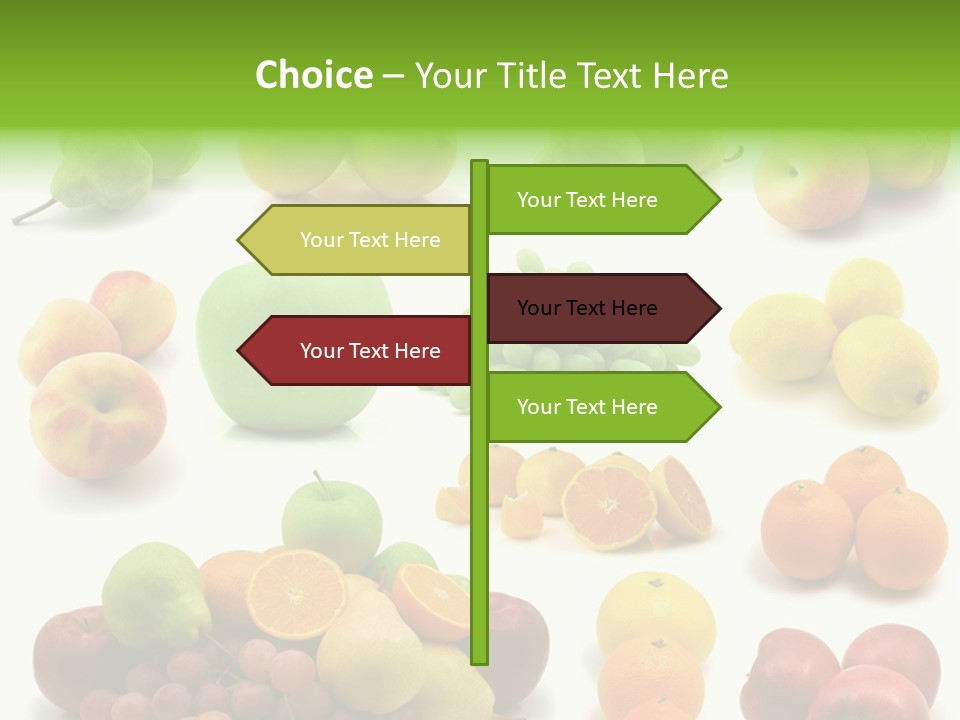 Plum Grape Abundance PowerPoint Template