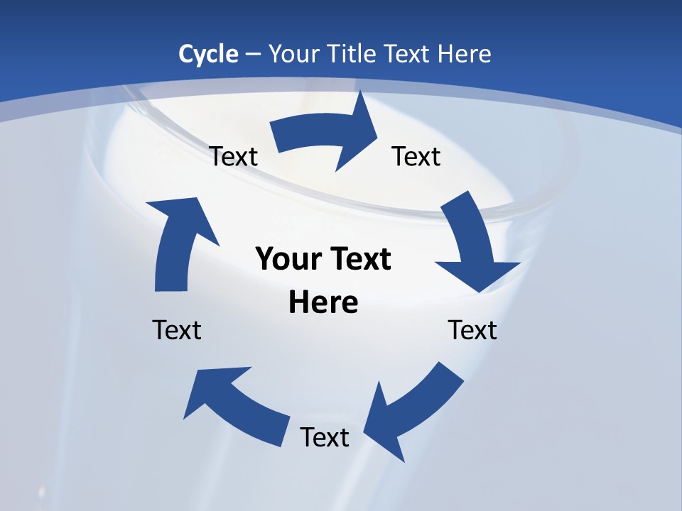 Dairy Ingredients Baby PowerPoint Template
