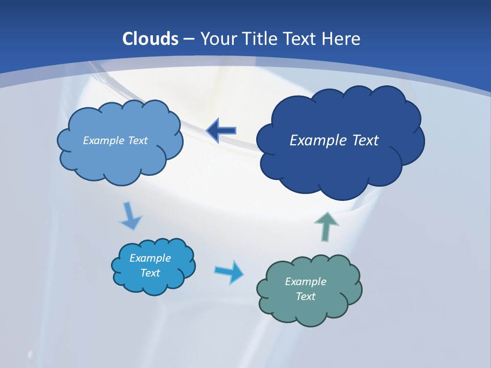 Dairy Ingredients Baby PowerPoint Template