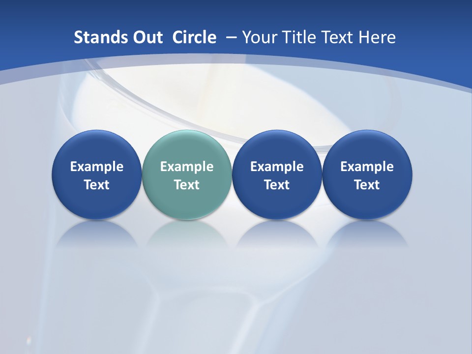 Dairy Ingredients Baby PowerPoint Template