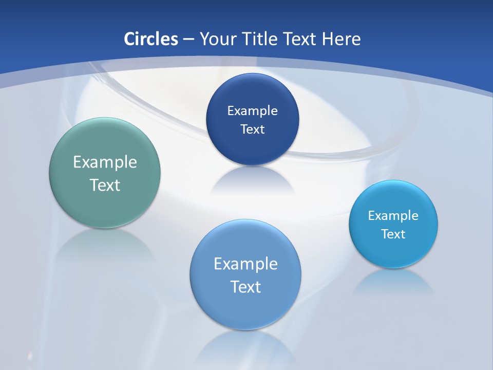 Dairy Ingredients Baby PowerPoint Template
