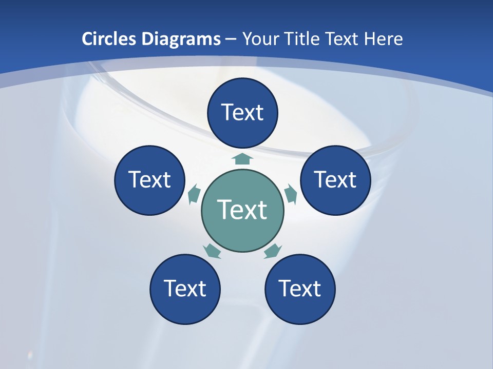 Dairy Ingredients Baby PowerPoint Template