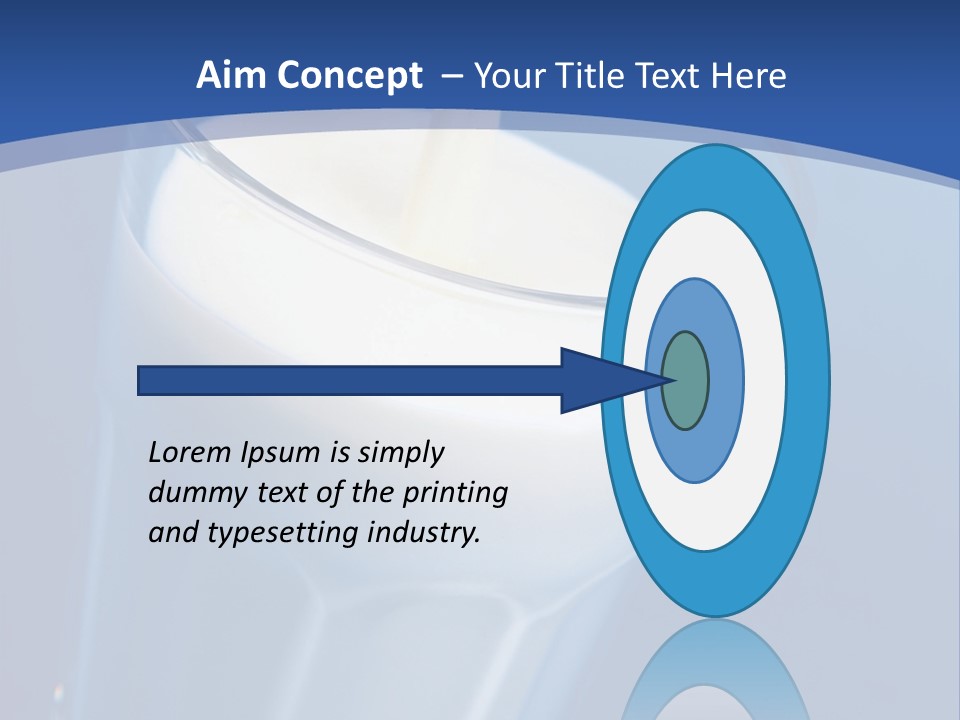 Dairy Ingredients Baby PowerPoint Template