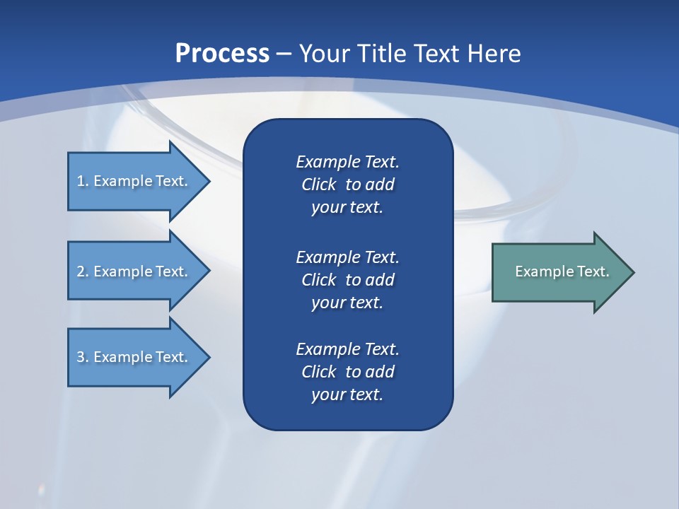Dairy Ingredients Baby PowerPoint Template