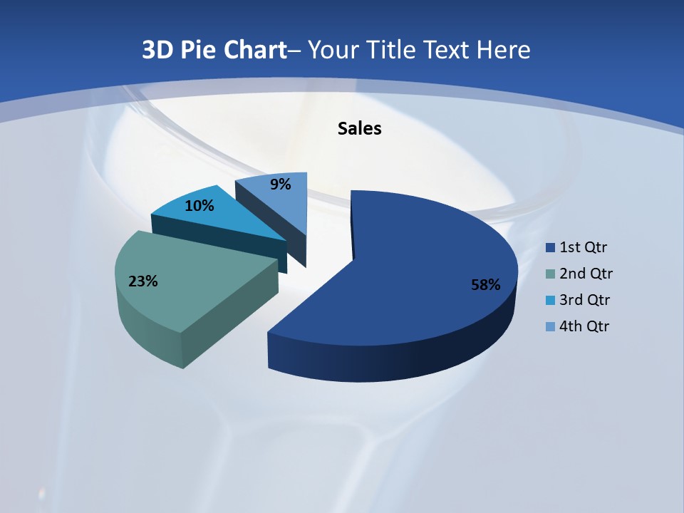 Dairy Ingredients Baby PowerPoint Template