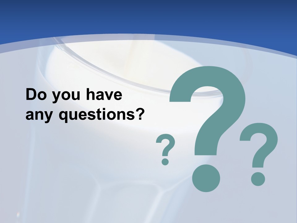 Dairy Ingredients Baby PowerPoint Template