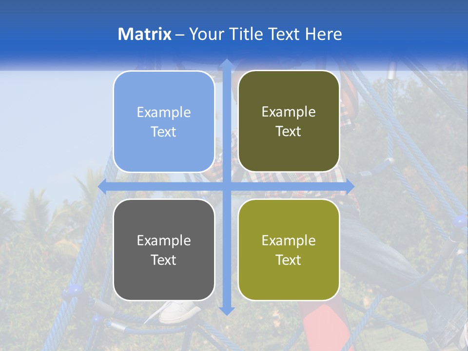 Black Child Handsome Black PowerPoint Template