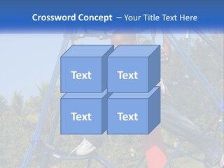 Black Child Handsome Black PowerPoint Template