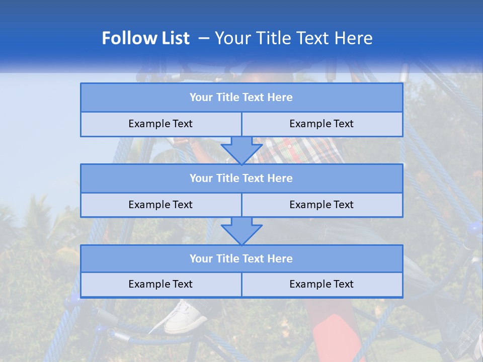 Black Child Handsome Black PowerPoint Template