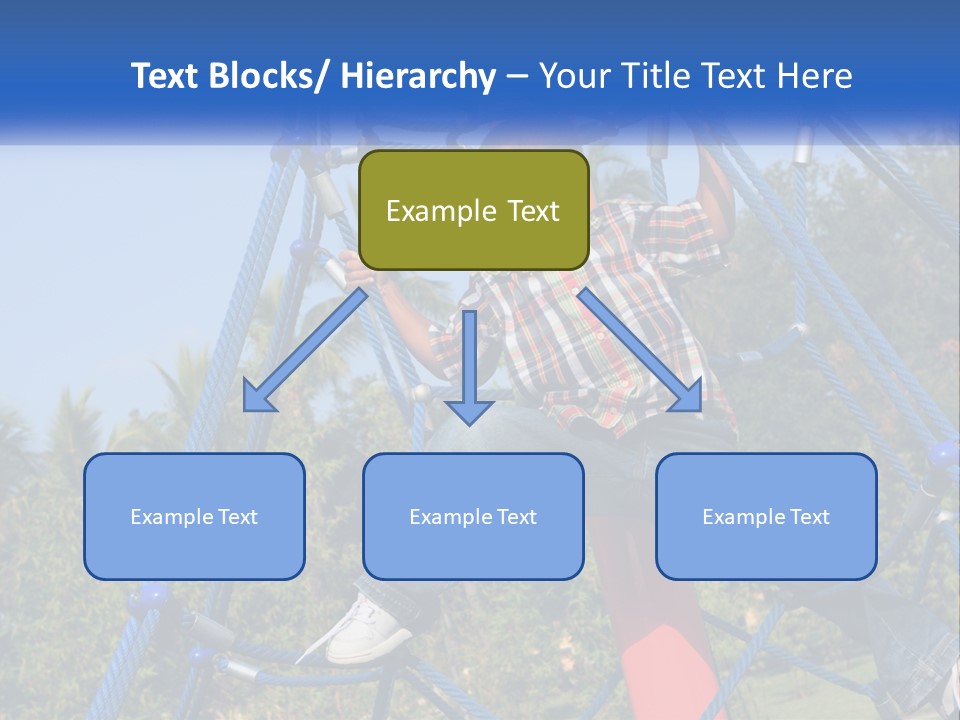 Black Child Handsome Black PowerPoint Template