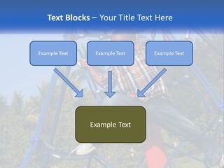 Black Child Handsome Black PowerPoint Template
