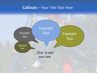 Black Child Handsome Black PowerPoint Template