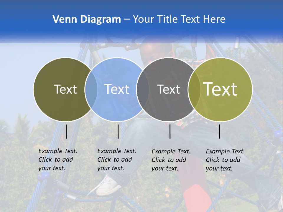 Black Child Handsome Black PowerPoint Template