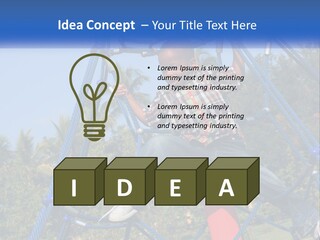 Black Child Handsome Black PowerPoint Template